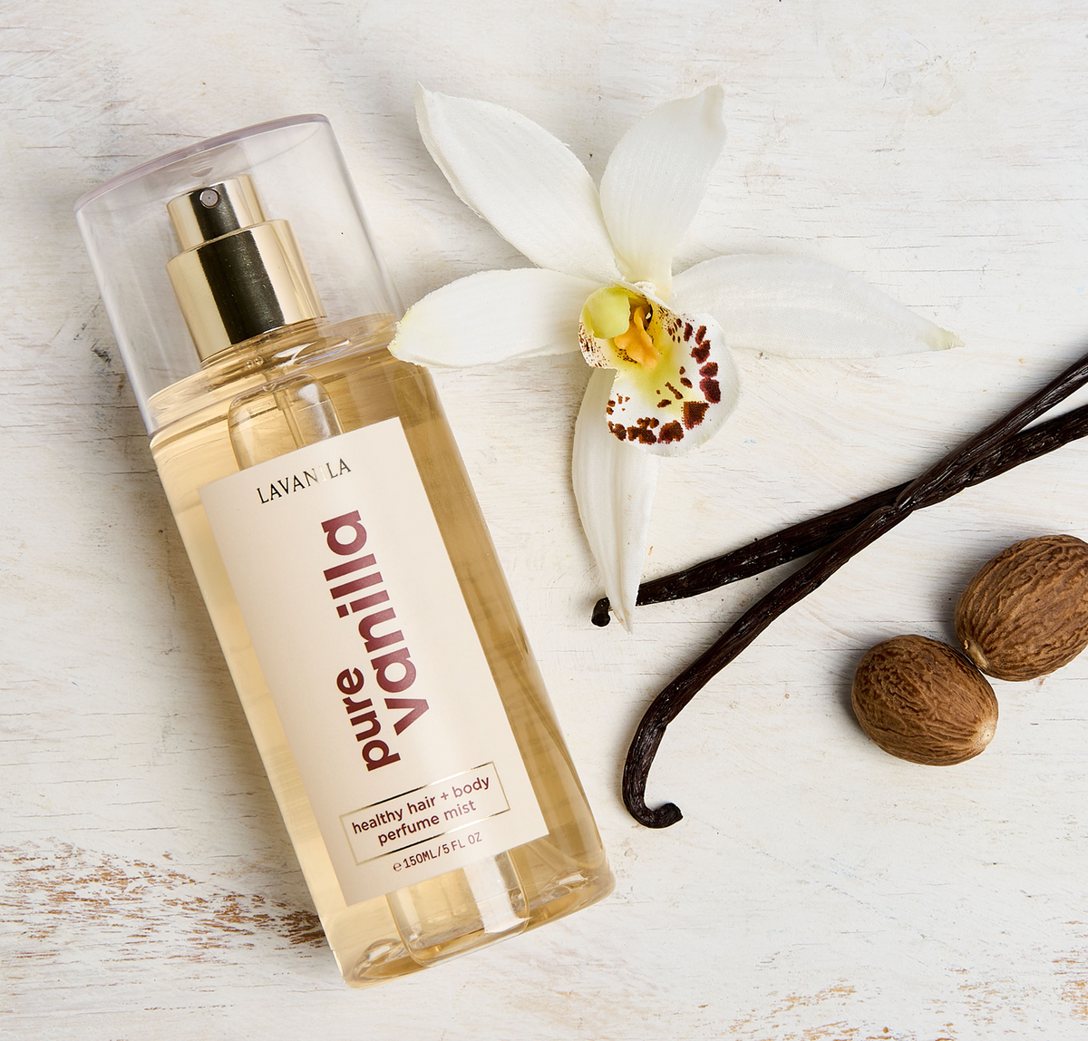 Pure Vanilla Hair + Body Mist