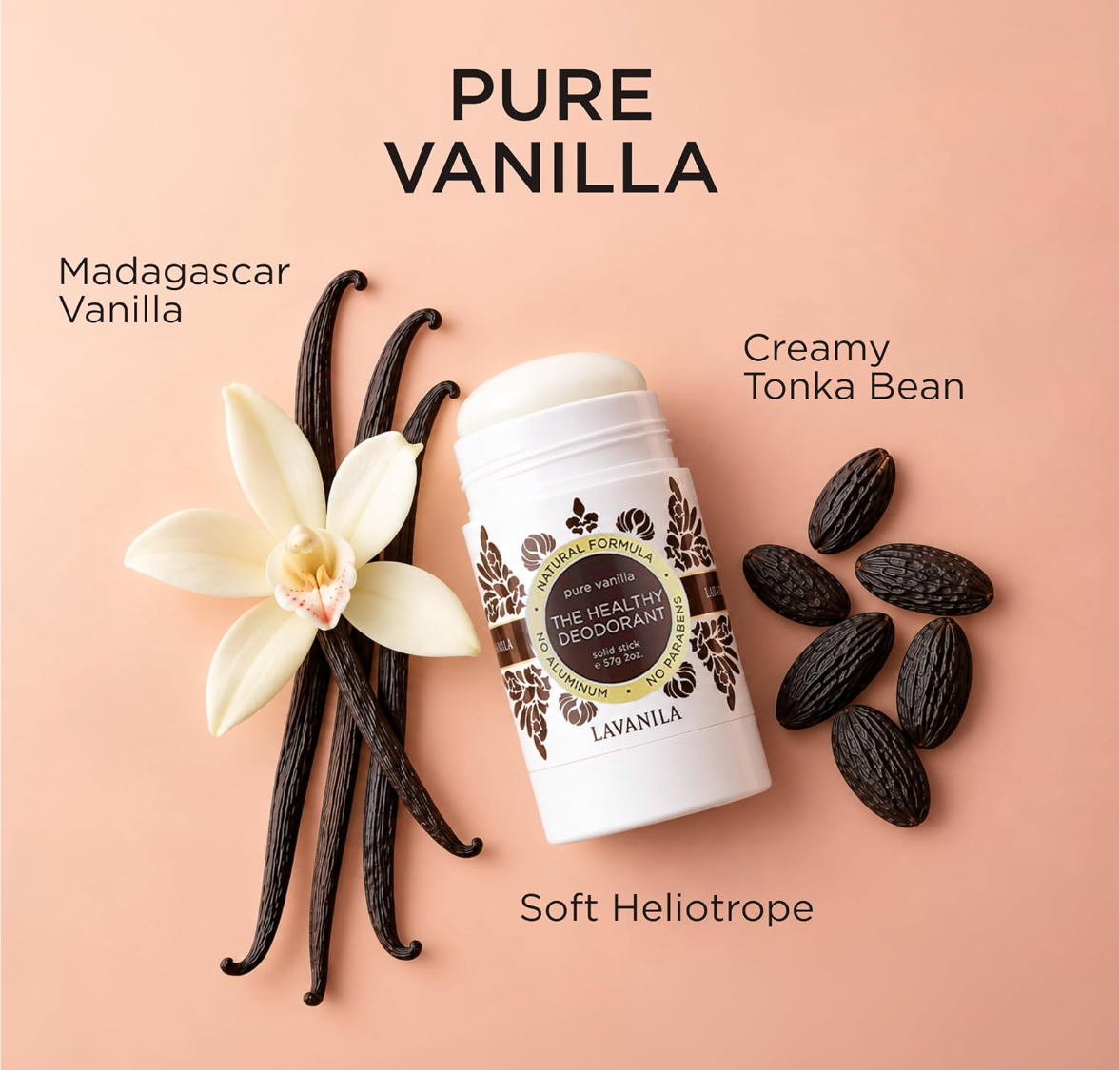 The Healthy Deodorant Pure Vanilla
