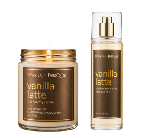 LAVANILA x Peet's Vanilla Latte Holiday Duo