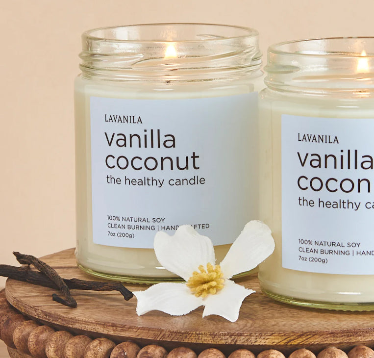 The Healthy Candle Vanilla Coconut