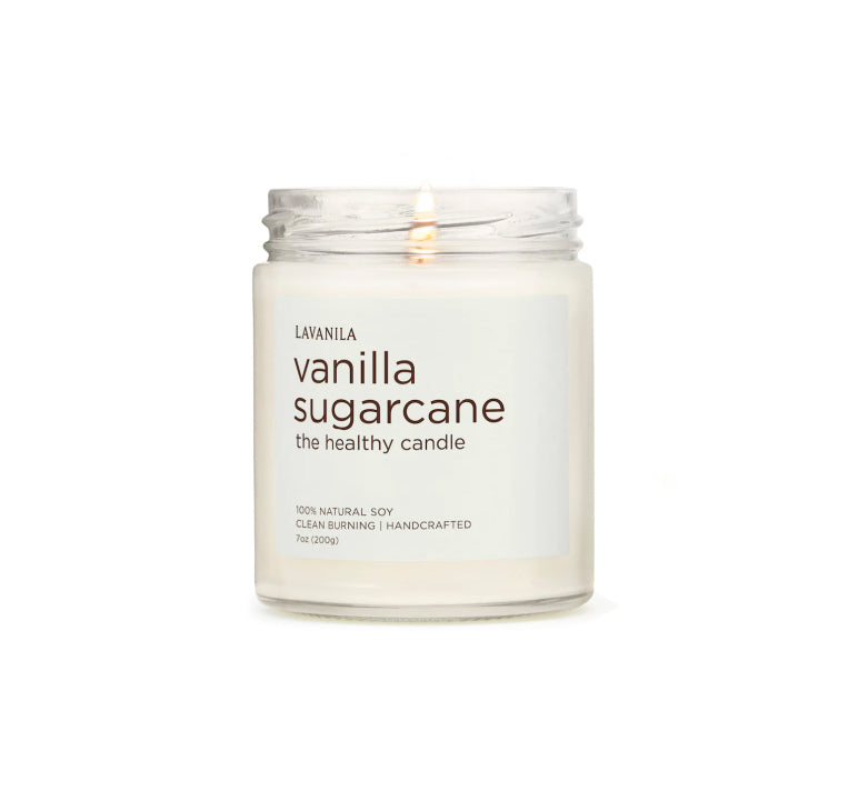 The Healthy Candle Vanilla Sugarcane